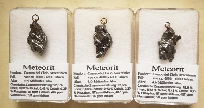 A unique and perfect gift for yourself or loved one genuine meteorite Meteorite Pendant Campo del Cielo 37.08 grams