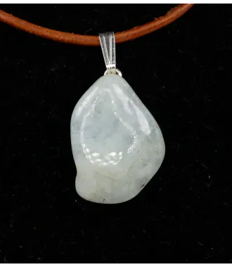 BRAZILIAN BERYL AQUAMARINE PENDANT with 925 Silver Bail | 1pc Random Pick | PENDANT-WORLD.COM | Buy at $11.95
