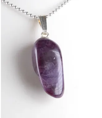 RARE SUGILITE PENDANT 3.2 gram with 925 Silver Bail | 1 unique pc | PENDANT-WORLD.COM | Buy at $32