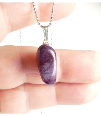 RARE SUGILITE PENDANT 3.2 gram with 925 Silver Bail | 1 unique pc | PENDANT-WORLD.COM | Buy at $32