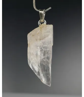 KUNZITE CRYSTAL PENDANT 925 Silver Bail 4.0 Gram | unique | PENDANT-WORLD.COM | Buy at $18.95