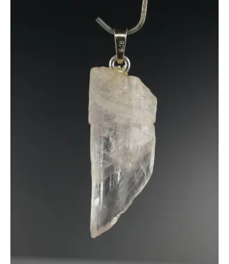 KUNZITE CRYSTAL PENDANT 925 Silver Bail 4.0 Gram | unique | PENDANT-WORLD.COM | Buy at $18.95