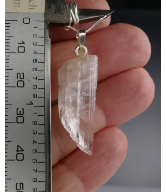 KUNZITE CRYSTAL PENDANT 925 Silver Bail 4.0 Gram | unique | PENDANT-WORLD.COM | Buy at $18.95