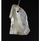 Genuine Libyan Desert Glass 3.8 gram Drilled Pendant with Black Leather,unique | PENDANT-WORLD.COM | Buy at $69