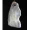 Genuine Libyan Desert Glass 4.7 gram Drilled Pendant with Black Leather,unique | PENDANT-WORLD.COM | Buy at $84